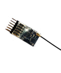 5 Channel PWM Receiver For ELRS 2.4G With Copper Antenna, circuit board visible, long-range stable signal, compact design