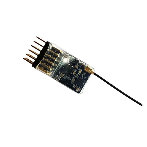 5CH PWM Receiver ELRS 2.4G With Copper Antenna Delivers Rock Solid Long Range Signal And ELRS 3.0 Compatibility for RC Drones