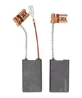 Straight Up Premium Carbon Brush Set For Pro Level Power Tools Exact Oem Part Number 1617000750 Made In Usa, showing two graphite motor brushes.