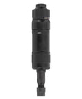 Heavy Duty Pneumatic Die Grinder, US Style Compact Air Powered Tool with Tight Precision Chuck, black metal body with precision chuck.