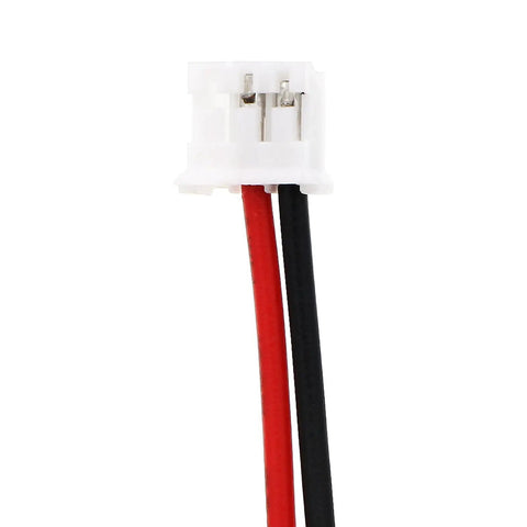 Close-up of connector wires on Replacement Li MnO2 Battery 4.5V 3000mAh For Hilti 120 ME GX120 GX120ME 381458 Pro Grade Power Tool Battery