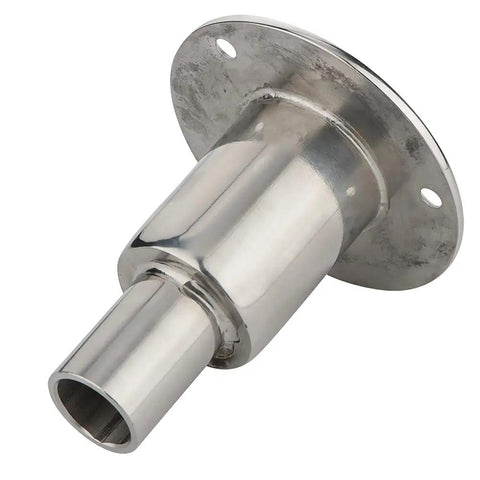 Stainless Steel 316 Through Hull Exhaust Skin for 24mm Tube Fitting Marine Grade Socket Hardware for Diesel Parking Heaters