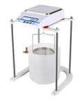 Heavy Duty Electronic Hydrostatic Balance Scale With Crisp Lcd Panel And Sturdy Metal Tray for density testing, showing LCD panel and metal tray.