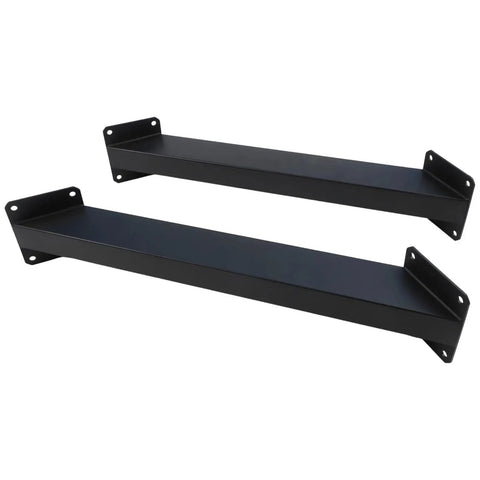 Heavy Duty Steel 45 Degree Angle Support Brackets 2 Pack With Screws For Pergola Gazebo Tree House Patio DIY Wood Structures Black Finish Built Tough Outdoor Hardware