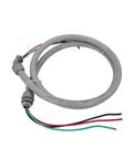 Heavy Duty Half Inch Liquid Tight Ac Whip Kit With Number 10 Thhn Wire And Flexible Non Metal Connector Caps Uv Resistant Power Cable for wiring.