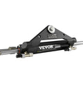 Front Mount Hydraulic Steering Cylinder HC4645H for Outboard Boats Up to 150HP, compatible with Yamaha, shown in side view.