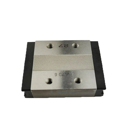 Top Tier Linear Guide Rail Slider With Smooth Glide Action SHW12CRM GK Block Carriage for precision CNC robotics, metal block design.