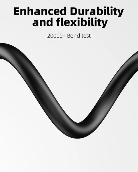 Nema 10-30 Adapter For Tesla Mobile Charger Gen Two No Sweat cable showcasing flexibility and durability in design.