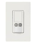 Maestro Dual Tech Occupancy Sensor Switch No Neutral Required For Small Rooms Great For Closets Offices And Tiny Conference Spaces White 6 Amp Single Pole Easy Install With Simple Setup, front view