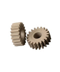 Pump Gears For Ice Cream Machine Extruder, Heavy Duty Pump Parts For Ice Cream Makers, Easy Install And Maintenance, High Temp Up To 105C, Replacement Components For Commercial And Home Use, beige gear set