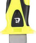 Argus Diving Knife For Saltwater Dives With Tempered 420 Stainless Steel Blade Straight Edge And Serrated Edge Line Cutter Notch
