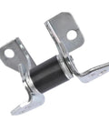 Heavy Duty Left Door Hinge Set 55113665AI Compatible With Jeep Grand Cherokee 2013 To 2021, zinc nickel plated steel with bronze bushings.