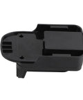 18V Battery To 18V Tool Converter Kit with Switch and 30A Fuse, 12AWG Wire Terminals, black injection-molded housing