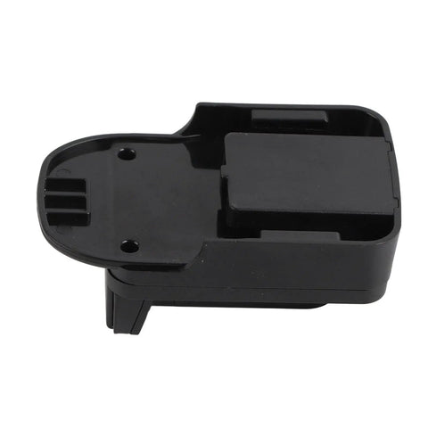 18V Battery To 18V Tool Converter Kit with Switch and 30A Fuse, 12AWG Wire Terminals, black injection-molded housing