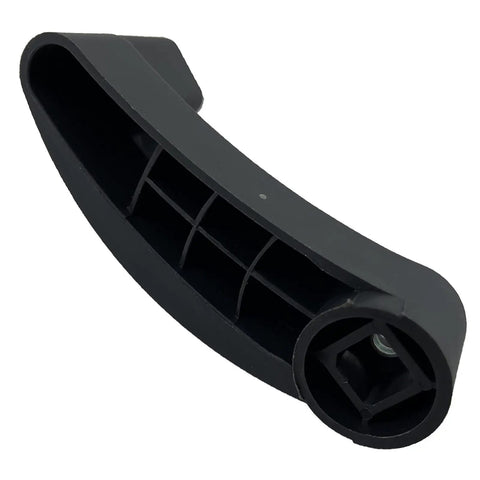 Replacement Rear Cargo Door Release Handle For RAM ProMaster Vans 2014-2025 Driver Side, OEM Fit, black handle close-up view