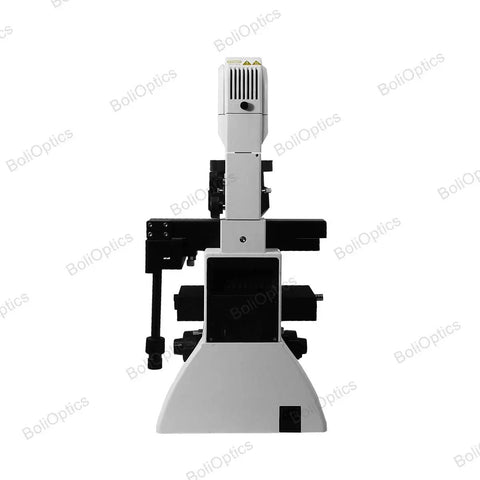 Inverted Fluorescence Microscope 100X-400X, Trinocular With Halogen Lighting, Go-To Pro Grade Lab Imaging For Biology And Research, Easy Setup, Durable Build, High-Contrast Views, Adjustable Focus, Model FM02020303 front view