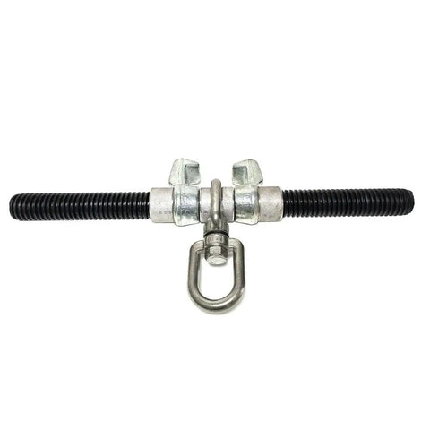 Rock Solid Steel I Beam Anchor For Roof Fall Protection With No Sweat Adjustable Slide Fits 3.5 To 16.5 Inch Wide Beams Up To One Quarter Inch Thick Kickass Hold For Hardworking Roofer Teams