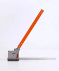 Manual Rail Cutter Tool Hand Operated Bench Rail Cutter with orange handle for heavy duty use by electricians