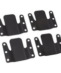 Interlocking Sofa Connector Brackets Set for Sectional Sofas and Furniture, Heavy Duty Iron Connectors, 4 Pack With 24 Screws, 3.0 x 2.5 Inch