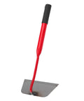 Heavy Duty Manganese Steel Hand Shovel Hoe Gardening Tool For Weeding Mowing And Planting Pro Grade Outdoor Gardening, red handle