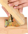 Iron Folding Hinge Table Leg Brackets Foldable For Tables And Chairs Self Locking with anti sag support installation