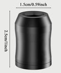 Magnetic Drill Bit Holder Aluminum Alloy Demagnetizer Tool Pro Grade For Drill Bits And Hex Shank Repairs front view with dimensions