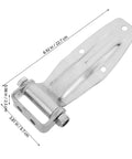 Beefed Up Heavy Duty Stainless Steel Trailer And Truck Door Hinge For Long Haul, Refrigerated, Marine And Dump Applications, 8.92 in