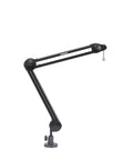 28 Inch Articulating Microphone Boom Arm For Studio And Podcast Setup With Desk Clamp, Heavy Duty Steel, Silent Internal Springs displayed