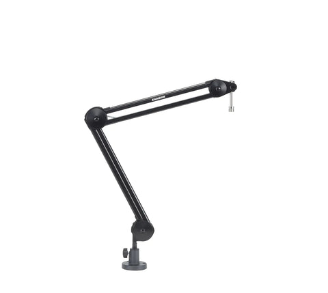 28 Inch Articulating Microphone Boom Arm For Studio And Podcast Setup With Desk Clamp, Heavy Duty Steel, Silent Internal Springs displayed