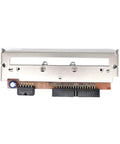 Top Shelf Thermal Printhead Phd20-2182-01 Direct Swap For Zebra I-4310E Barcode Printer, silver metal printhead with connectors.