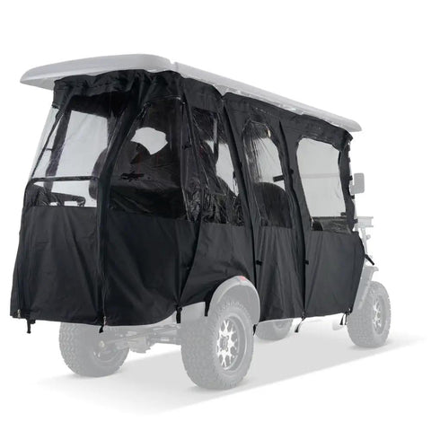 Enclosed Cab Soft Cover for 6 Person Kruiser Golf Cart Electric Cart Cab Cover Weatherproof Protection Rain Or Shine