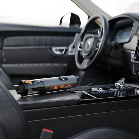 Heavy Duty Cordless Car Vacuum With 16000Pa Kickass Suction And HEPA Filter Handheld Detailer With Led Display Plus Dual Vacuum Blower Modes For Slick Auto Whip Cleanup on car console