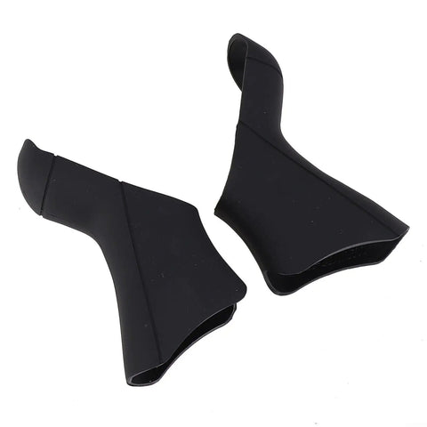 Brake Lever Hood Covers For Shimano Sora Claris ST2400 ST3500 Road Shifters Black 1 Pair Lightweight About 50g Grippy
