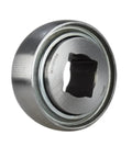 Two Pack Disc Harrow Bearings With 1.125 Inch Square Bore, 1.438 Inch Inner Radius, W210 Series, showing outer steel casing