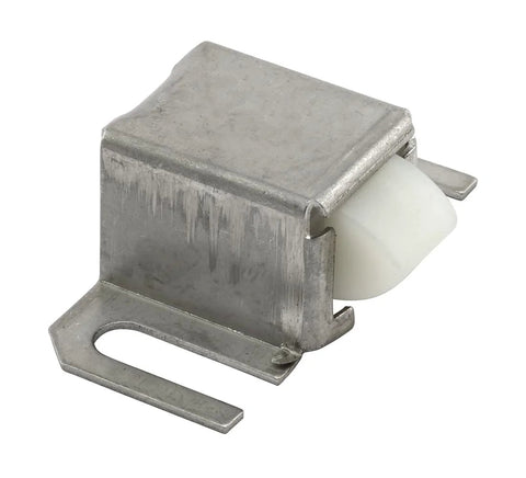 Stainless Steel Shower Door Hinge With Plastic Tip For Hinged Shower Doors, Corrosion Resistant Construction, side view