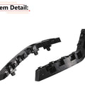 RLB-HILON front bumper brackets for Honda Civic (2016–2021), driver and passenger side pair, black plastic