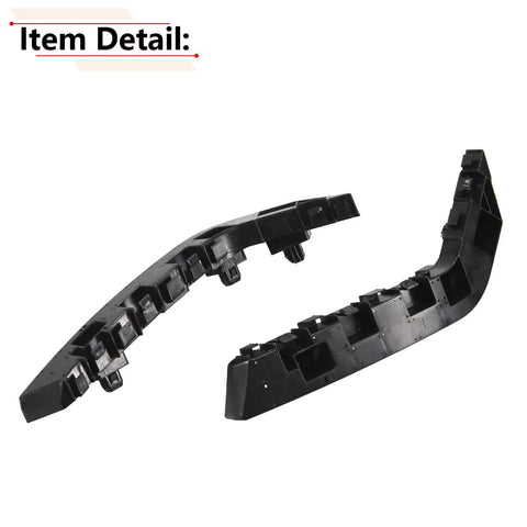 RLB-HILON front bumper brackets for Honda Civic (2016–2021), driver and passenger side pair, black plastic