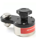 Beefy Magnetic Welding Ground Clamp With On Off Switch 600 Amp Rated showing black knob and metal base