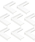 Eight Pack Silicone Window Corner Protectors For Safety And Injury Prevention Easy Install Firm Fit Kid Safe Pet Friendly Edge Guards