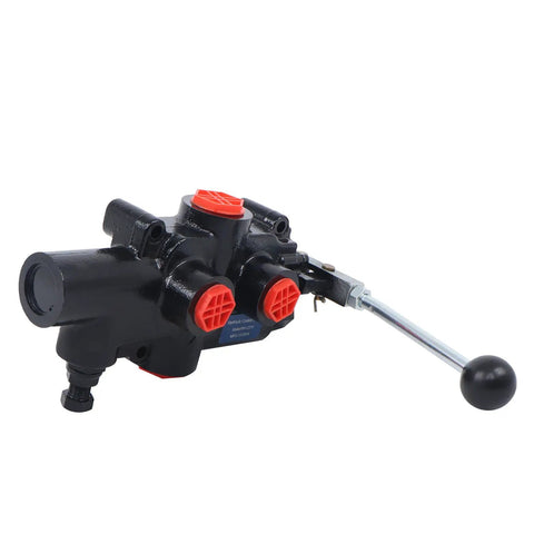 One Spool Hydraulic Controller 21 GPM 3625 PSI Valve With Half Inch NPT Ports For Wood Chippers, Loaders And Small Tractors