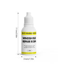 Windshield Chip Repair Kit 20ml Resin Liquid For Auto Glass Chips And Cracks Rapid Cure Adhesive Sealant Durable Safe