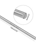 uxcell two round steel rods, 6 mm diameter × 100 mm length, HSS lathe bar stock, 2 pcs