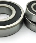 Premium Washer Tub Bearing And Seal Replacement Kit Heavy Duty metal ball bearings with black seals for laundry machines.