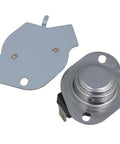 279769 Dryer Thermal Cut Off Kit with 3387134 Thermostat and 3392519 Fuse for Whirlpool Kenmore dryers, two components shown