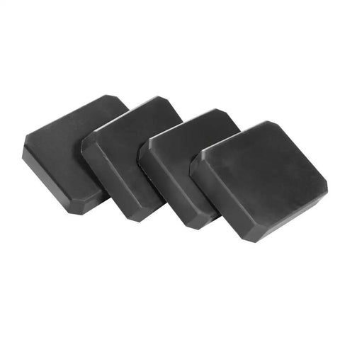 Heavy Duty Replacement Pads For SL300 Bar Clamps Compatible With Quick Grip Tools Slick Snap Kit Four Pack Durable black rubber grips