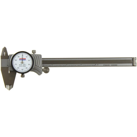 Premium Dial Caliper 6 Inch 0.001 Inch Precision With Double Shock Proof Design Hardened Stainless Steel Construction