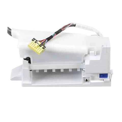 DA97-13718C Genuine OEM Ice Maker Assembly Replacement For Refrigerators showing wiring and housing design
