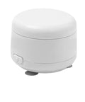 Professional Portable Ultrasonic Jewelry Cleaner With Two Baskets For Rings Watches Coins Glasses And Razors Quiet Compact Design, white device for cleaning jewelry.