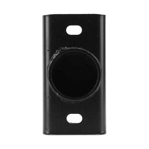 Front view of Jack Axle Adapter Lifting Saddle for Bottle Jacks in heavy-duty carbon steel, round axle contact design