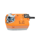 Heavy Duty Damper Actuator Replacement For TF24 TF24S TF230 SR Models side view with metal bracket, perfect for under hood use.